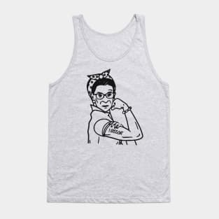 RBG - I dissent - Rosie Riveter - We can do it Tank Top